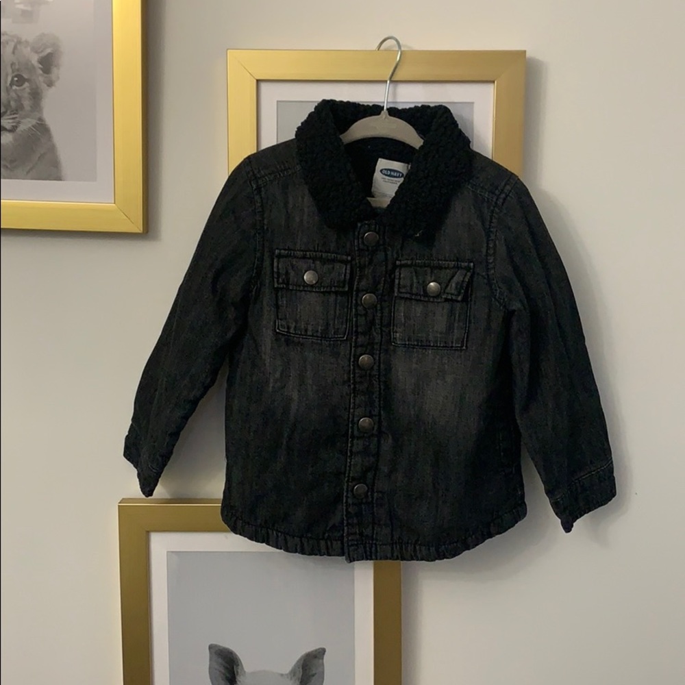 Old Navy Sherpa shirt coat